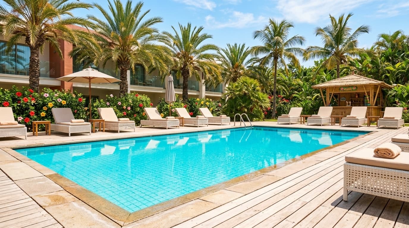 Pool areas · Tropical